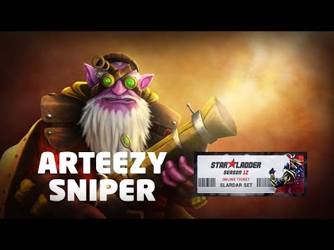 Arteezy (Sniper) - TEAM SECRET vs. LC @ SLTV Star Series Season 12