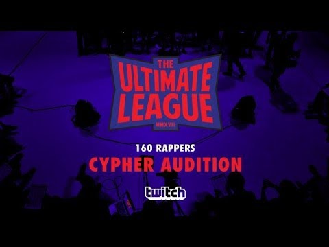 THE ULTIMATE LEAGUE (2017) EP.1 : 160 PLAYERS CYPHER AUDITION | RAP IS NOW