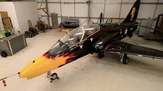 Download the video "XX309 - BAE Systems Hawk T1 - Airworld Aviation Museum, Caernarfon Airport - Preview"