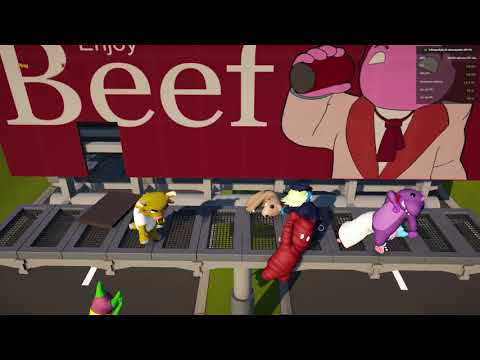 GANG BEAST sou iniciante no jogo por isso perdi a partida