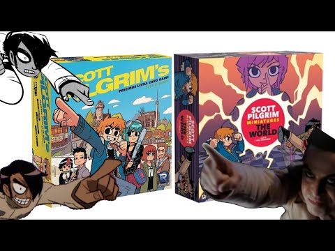 SCOTT PILGRIM AND THE 7 EVIL REVIEWS #1 board games (Matthew patel)