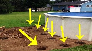 Man Drilling Holes In Yard Confuses His Neighbors But Leaves Them Stunned Days Later