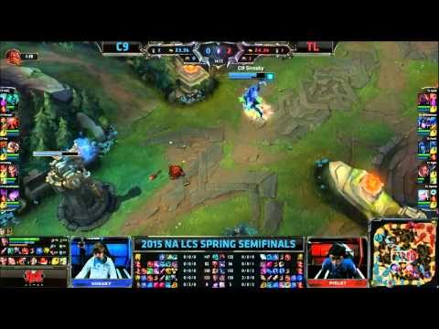 Cloud 9 vs Team Liquid - Game 1 - NA LCS Semi-Final Spring 2015