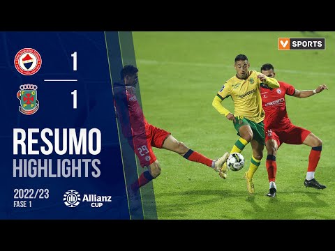 Highlights | Resumo: CD Trofense 1-1 Paços de Ferreira (Taça da Liga 22/23 - Fase 3 - Jornada 2)