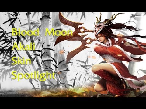 League Of Legends Skins: Blood Moon Akali