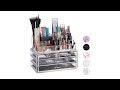 Make Up Organizer mit 4 Schubfächern Durchscheinend