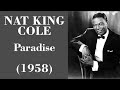 Nat King Cole - Paradise - Legendas EN - PT-BR