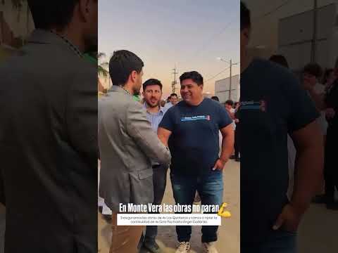 En Monte Vera las obras no paran