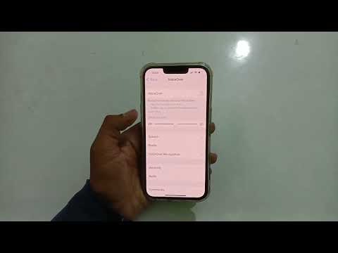 how to set description product additional language in iPhone 13 mini