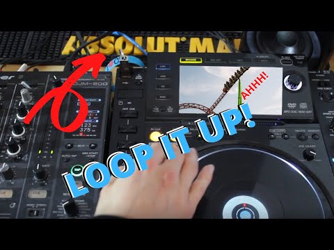 HOW TO LOOP ON PIONEER CDJ 2000s