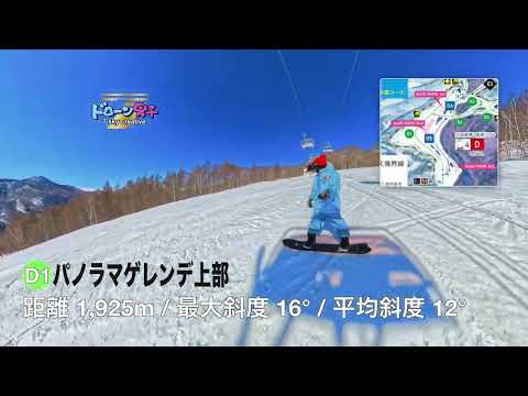 これが本当のTOP to BOTTOM【妙高杉ノ原スキー場・全長最大8.5km】ドローン男子空撮