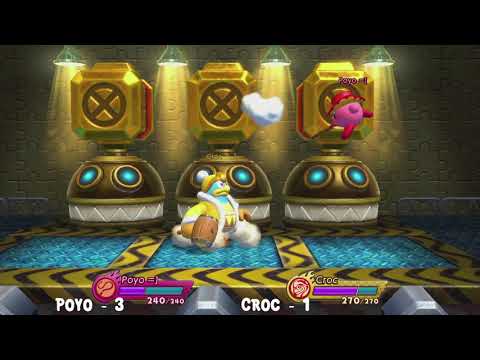 Poyo (Whip/Gooey) vs Croc (Wrestler/King Dedede) - Kirby Fighters 2 - Nebula Nights #1 Loser Quarter