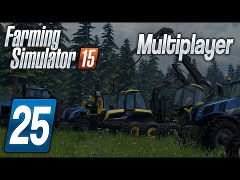 Zagrajmy w Farming Simulator 2015 na multiplayer #25 - Leśniczy Cytrus oraz Swiatek :D
