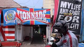 Download lagu Jelang HUT ke-33 Arema, Malang 'Ditutup' Bendera Singo Edan mp3