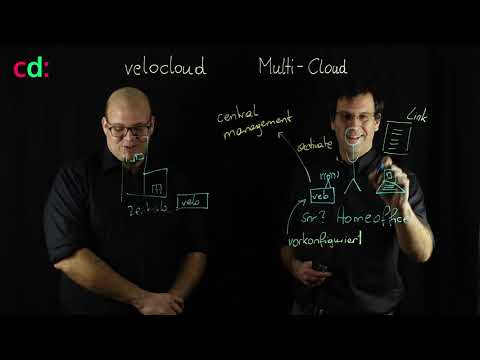 VMware SD-WAN by VeloCloud - Inbetriebnahme am Lightboard erklärt.