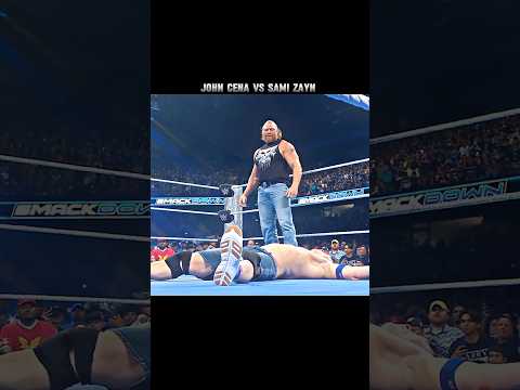 John Cena vs Sami Zayn 🔥🥶| US Title Match 😱👑| Smackdown 2025 🥵 Edit