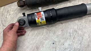 2013 GMC Yukon Denali rear air shocks with sensor replacement