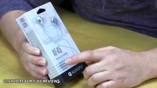 Video thumbnail for Audiofly AF45 In-Ear Headphones Unboxing & Overview by ThinkComputers