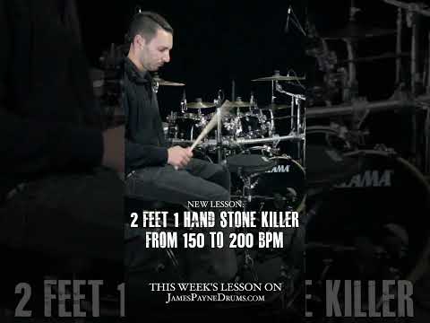 Warm Up Routine: Alternated Feet & One Hand Stone Killer 180 BPM - James Payne