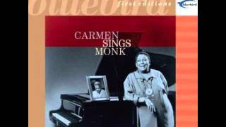 Carmen McRae - Round Midnight 1988 (Carmen Sings Monk)