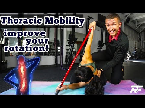 Thoracic Spine Mobility and Rotation! | Mid-Back Stiffness