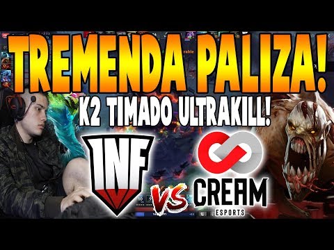 INFAMOUS vs CREAM [BO2] - K2 Timado UltraKill "Tremenda Paliza" - LPG Movistar Season 3 DOTA 2