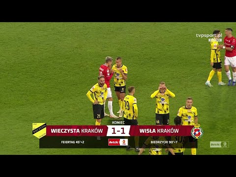 RETRANSMISJA | 5. kolejka Betclic 1 Ligi | Wieczysta Kraków – Wisła Kraków (pełny mecz)