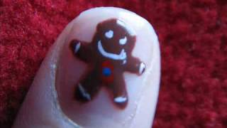 Christy's Christmas Nail Art 2009