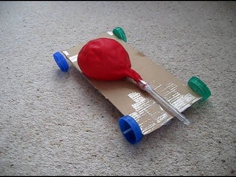 How to Make an Air Powered Balloon Car