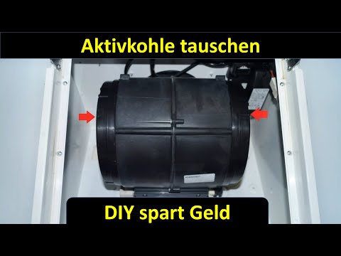 Dunstabzugshaube - Aktivkohle befüllen/tausch - cooker hood - refill/replace carbon  - de / english