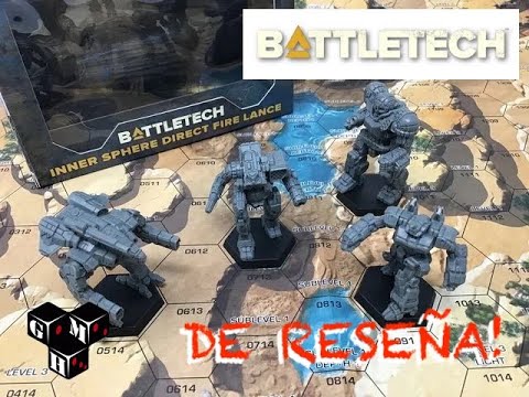 Review! BATTLETECH - Direct fire lance (inner sphere)