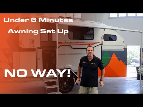 SEQ Campers Sets Up Fiamma Caravan Store XL Awning for Kimberley Kampers - Easy & Fast