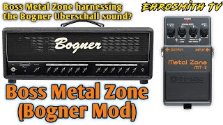 Video thumbnail for Boss Metal Zone Bogner Mod Demo | Boss MT-2 Bogner Mod Demo | Boss MT-2 Metal Zone Bogner Mod Demo by Ehrosmith TV