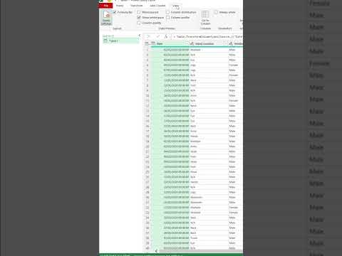 HOW TO SEARCH COLUMNS - Power Query