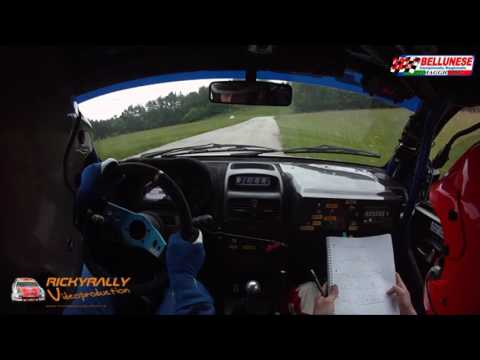 CAMERA-CRASH VILLARDI - GUGLIELMI 32° RALLY BELLUNESE 2017 P.S.2 TRICHIANA