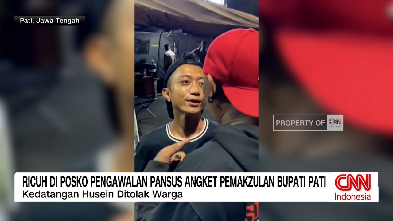 Ricuh di Posko Pengawalan Pansus Angket Pemakzulan Bupati Pati