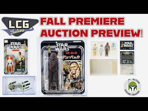 👀 LCG Auctions Fall Premier Acution Preview | High-Grade Early Kenner Star Wars Grails! 🌟
