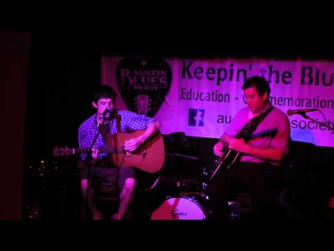 Spencer and Thomas performing at the Heart of Texas Blues Challenge