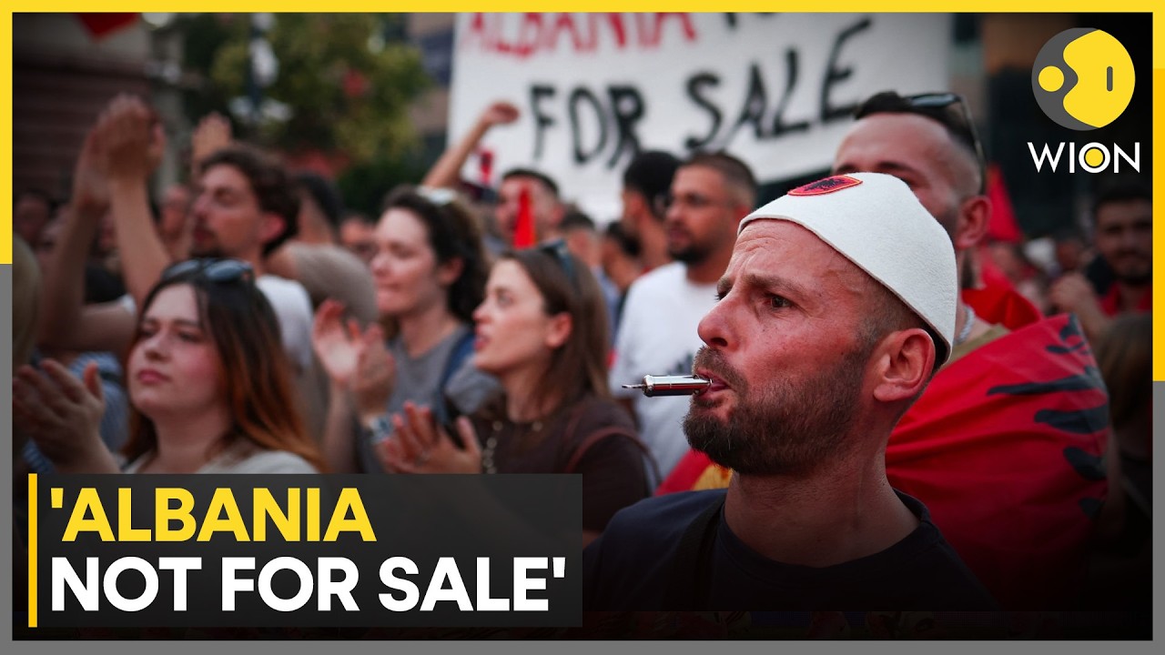 'Albania Not For Sale': Protesters March Against The Kushner-Backed Project | WION News