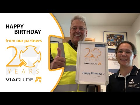 Congratulations for 20 Years Via Guide 🥳