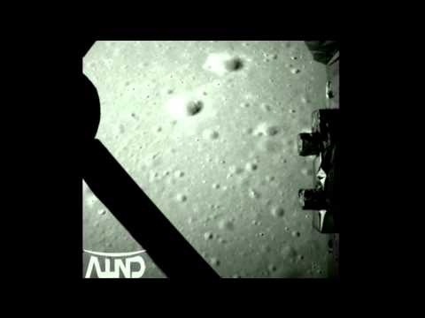Video of Chang'e 3's descent and landing on the Moon