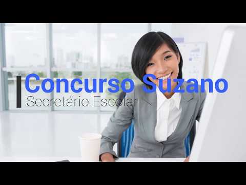 Apostila Concurso Suzano 2018 -  Secretário Escolar