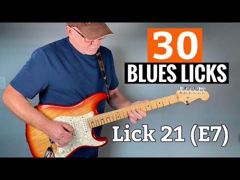 30 Intermediate Level Blues Licks