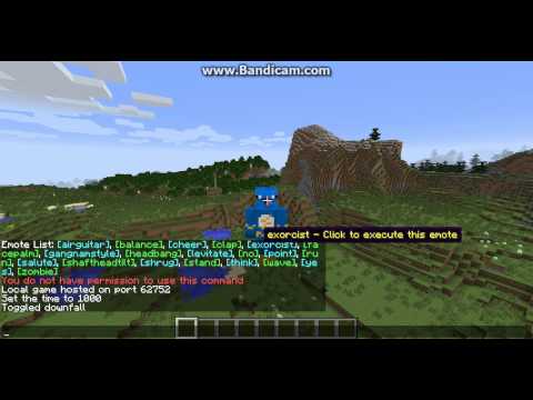 macteynor - Minecraft Mod Review: Emotes Mod  LOOK COOL IN MINECRAFT (ICESKATE?!?!?!?)