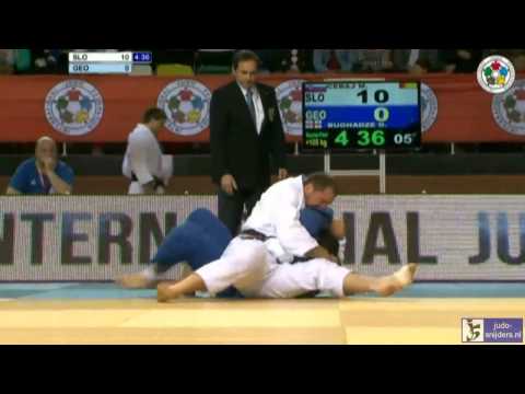 Judo 2013 Grand Prix Samsun: Matjaz Ceraj (SLO) - Onise Bughadze (GEO) [+100kg]