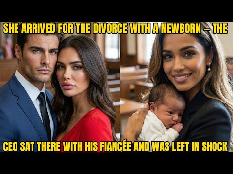 She Arrived for the Divorce With a Newborn — The Millionaire CEO Sat There With His Fiancée