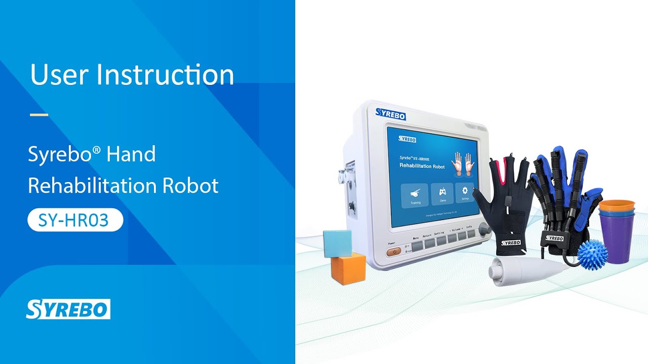 Syrebo HR03E Clinic Robot: Step-by-Step User Instruction