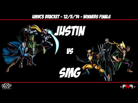 FNF 12/5/14 - UMVC3 - Justin vs. SMG