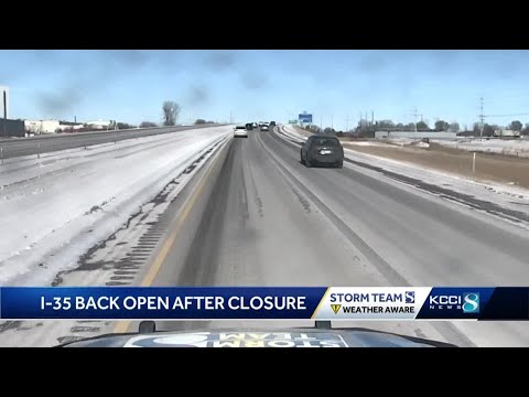 Interstate 35 back open after closure