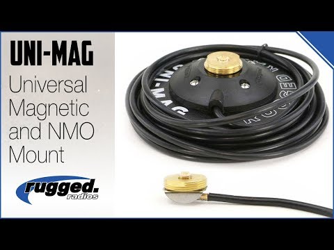 Rugged Radios : UNI-MAG Universal Magnetic and NMO Mount in One